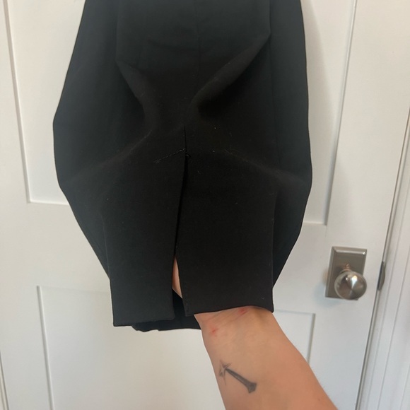 Express Tight Black Midi Pencil Skirt - Picture 3 of 7